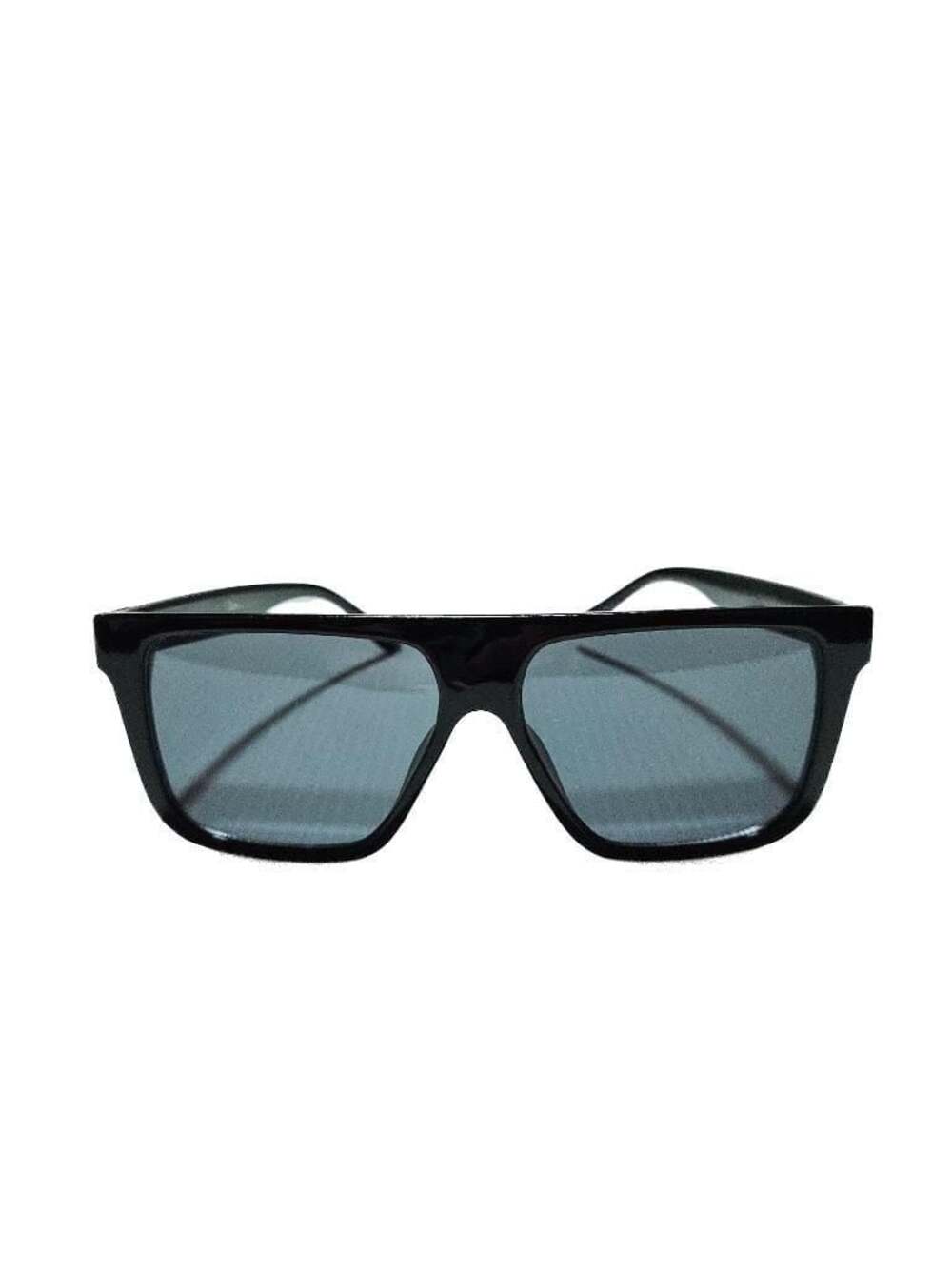 Locs LOC91197-B Black Rectangular Sunglasses